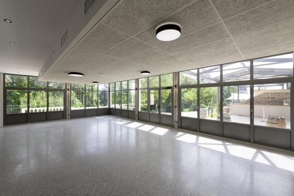 NEW TRIA® 68, Deckeneinbauleuchte, 3000 K, 60°, IP 20, rund, schwarz