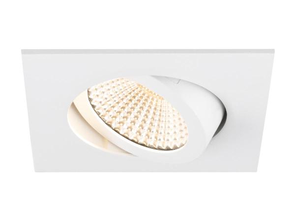 NEW TRIA® 68, Deckeneinbauleuchte, 2700 K, 60°, IP 20, quadratisch, weiß