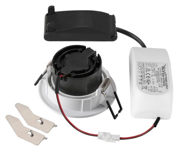 NEW TRIA® 68, Deckeneinbauleuchte, 1800-3000 K, 38°, IP 20, rund, weiß