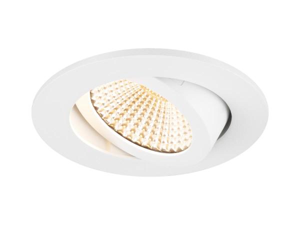 NEW TRIA® 68, Deckeneinbauleuchte, 1800-3000 K, 60°, IP 20, rund, weiß