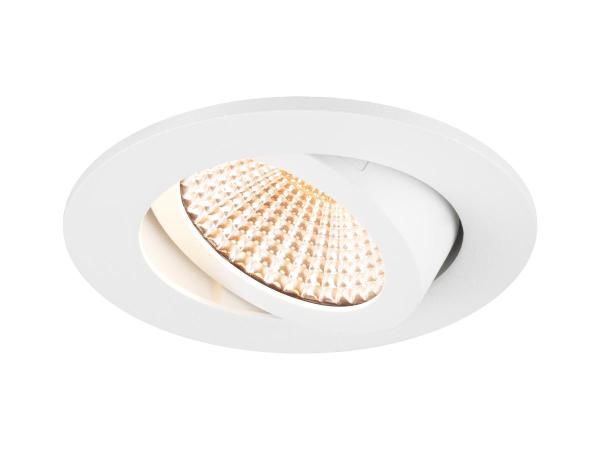 NEW TRIA® 68, Deckeneinbauleuchte, 1800-3000 K, 60°, IP 20, rund, weiß