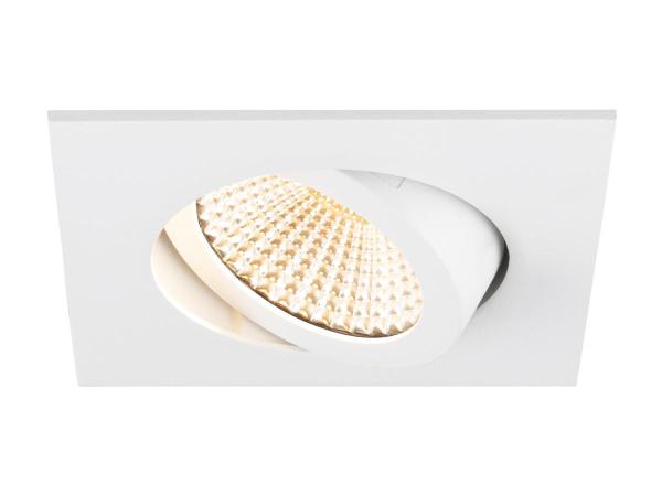 NEW TRIA® 68, Deckeneinbauleuchte, 1800-3000 K, 60°, IP 20, quadratisch, weiß