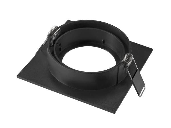 NEW TRIA® 95, Deckeneinbauring, L: 11 B: 11 H: 2.6 cm, IP 20, schwarz