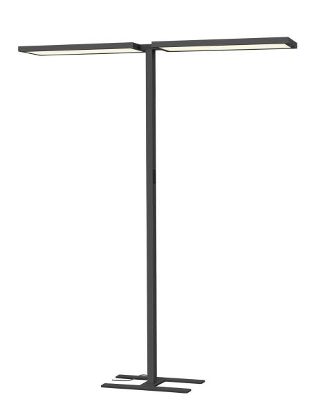 WORKLIGHT PRO, Stehleuchte, 150 W, 4000 K, Touch, schwarz