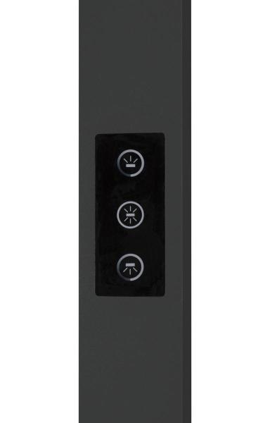 WORKLIGHT PRO, Stehleuchte, 150 W, 4000 K, Touch, schwarz