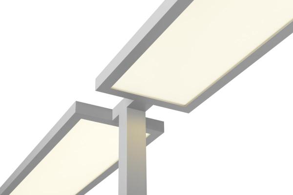 WORKLIGHT PRO, Stehleuchte, 150 W, 4000 K, Touch, grau