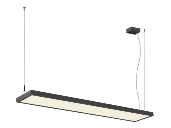 WORKLIGHT PRO 120, Pendelleuchte, 120 cm, 4000 K, DALI, Touch, schwarz