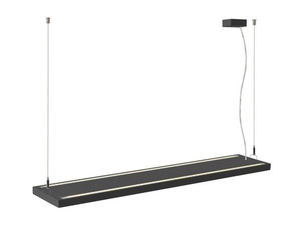 WORKLIGHT PRO 120, Pendelleuchte, 120 cm, 4000 K, DALI, Touch, schwarz