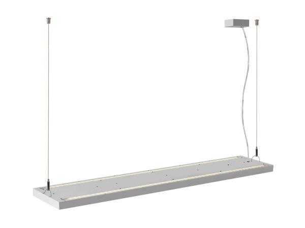 WORKLIGHT PRO 120, Pendelleuchte, 120 cm, 4000 K, DALI, Touch, grau