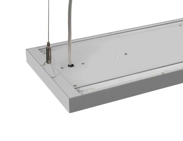 WORKLIGHT PRO 120, Pendelleuchte, 120 cm, 4000 K, DALI, Touch, grau