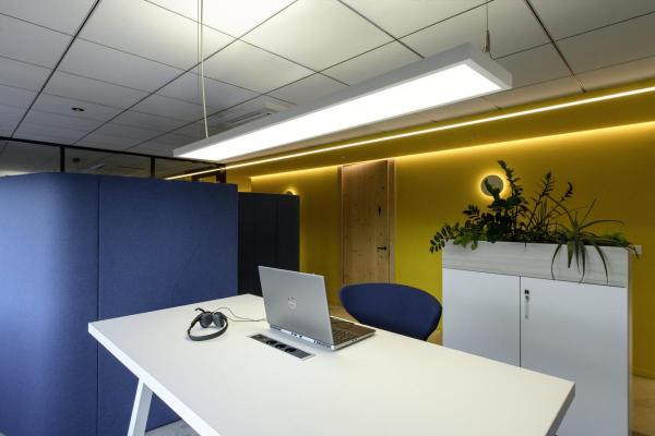 WORKLIGHT PRO 150, Pendelleuchte, 150 cm, 4000 K, DALI, Touch, weiß