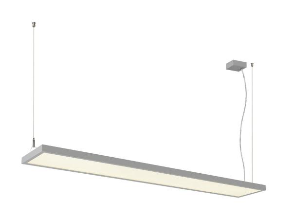 WORKLIGHT PRO 150, Pendelleuchte, 150 cm, 4000 K, DALI, Touch, grau