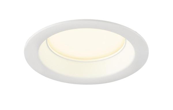 DOWNLIGHT V 100, leicht versenkte Abdeckung weiß