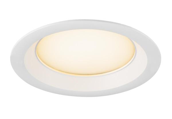 DOWNLIGHT V 150, leicht versenkte Abdeckung weiß