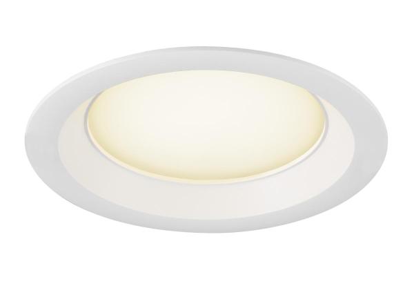 DOWNLIGHT V 150, leicht versenkte Abdeckung weiß