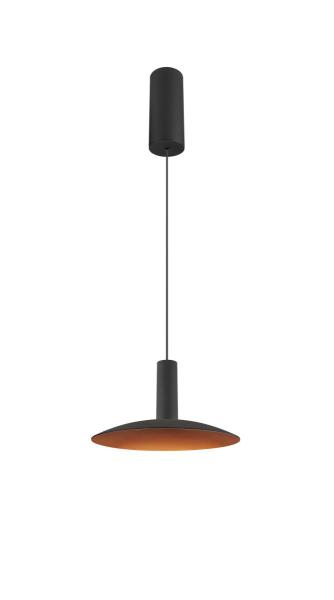 LALU®, Pendelleuchte, Led Base, Mix&Match, 150 cm, 9.5 W, 3000 K, PHASE, schwarz