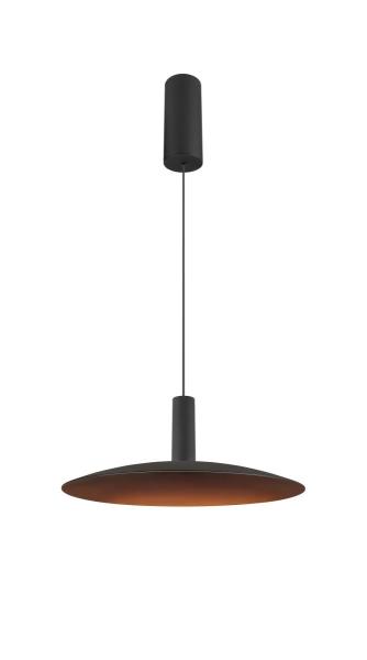 LALU®, Pendelleuchte, Led Base, Mix&Match, 150 cm, 9.5 W, 3000 K, PHASE, schwarz