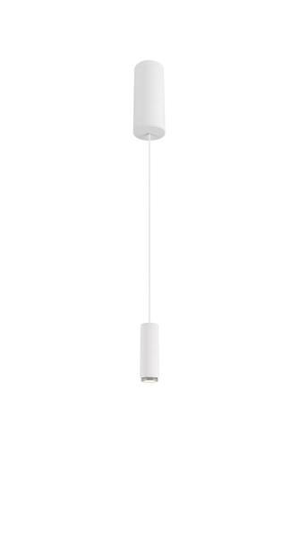LALU®, Pendelleuchte, Led Base, Mix&Match, 150 cm, 9.5 W, 3000 K, PHASE, weiß