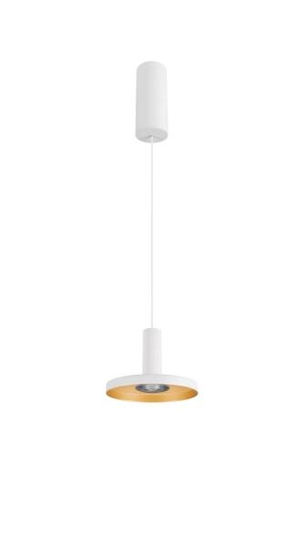 LALU®, Pendelleuchte, Led Base, Mix&Match, 150 cm, 9.5 W, 3000 K, PHASE, weiß