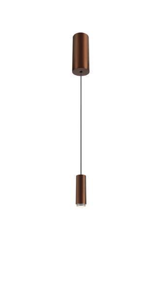 LALU®, Pendelleuchte, Led Base, Mix&Match, 150 cm, 9.5 W, 3000 K, PHASE, bronze