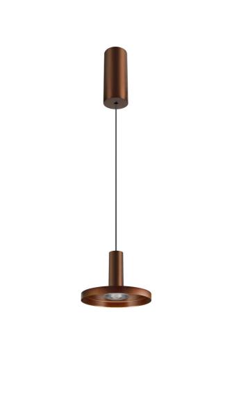 LALU®, Pendelleuchte, Led Base, Mix&Match, 150 cm, 9.5 W, 3000 K, PHASE, bronze