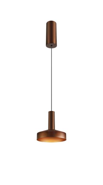 LALU®, Pendelleuchte, Led Base, Mix&Match, 150 cm, 9.5 W, 3000 K, PHASE, bronze