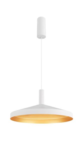 LALU® TETRA 36, Leuchtenschirm, Mix&Match, H:8.9 cm, weiß