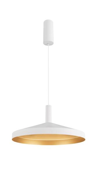 LALU® TETRA 36, Leuchtenschirm, Mix&Match, H:8.9 cm, weiß