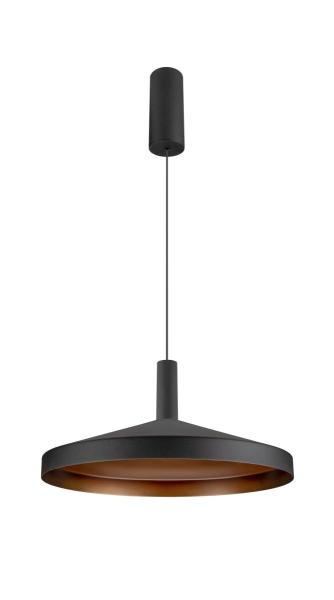 LALU® TETRA 36, Leuchtenschirm, Mix&Match, H:8.9 cm, schwarz