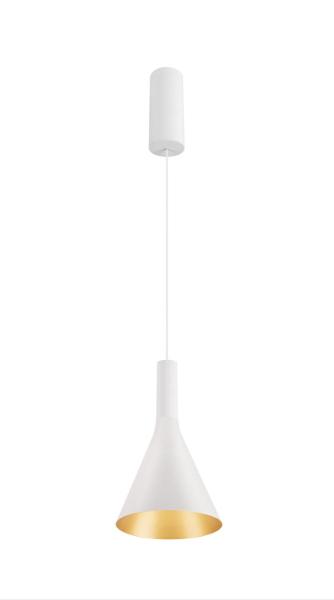 LALU® CONE 15, Leuchtenschirm, Mix&Match, H:17 cm, weiß