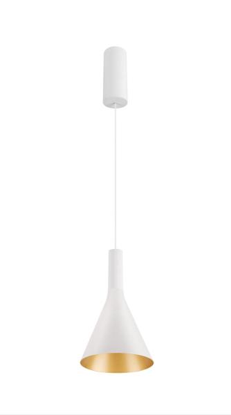 LALU® CONE 15, Leuchtenschirm, Mix&Match, H:17 cm, weiß