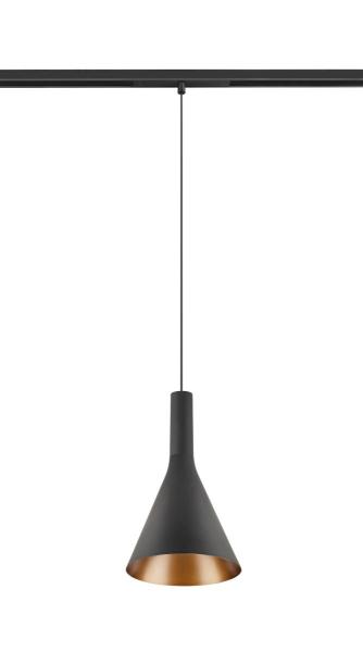 LALU® CONE 15, Leuchtenschirm, Mix&Match, H:17 cm, schwarz