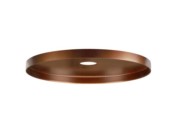 LALU® PLATE 22, Leuchtenschirm, Mix&Match, H:1.5 cm, bronze