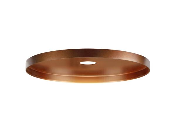 LALU® PLATE 22, Leuchtenschirm, Mix&Match, H:1.5 cm, bronze