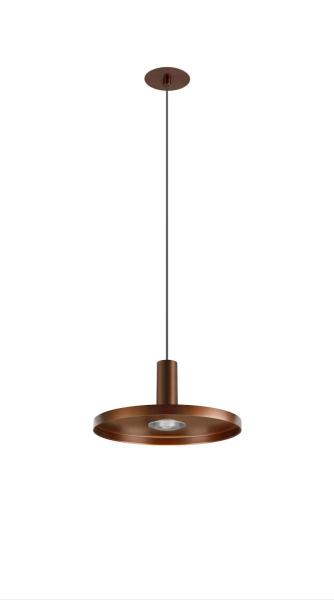 LALU® PLATE 22, Leuchtenschirm, Mix&Match, H:1.5 cm, bronze