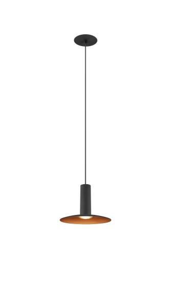 LALU®, Pendelleuchte, Led Base, Einbau, Mix&Match, 150 cm, 9.5 W, 3000 K, PHASE, schwarz