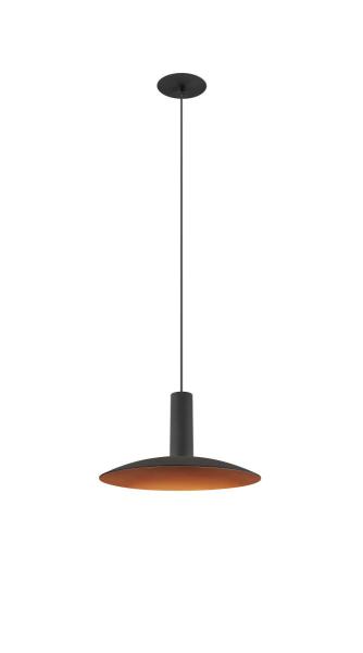 LALU®, Pendelleuchte, Led Base, Einbau, Mix&Match, 150 cm, 9.5 W, 3000 K, PHASE, schwarz