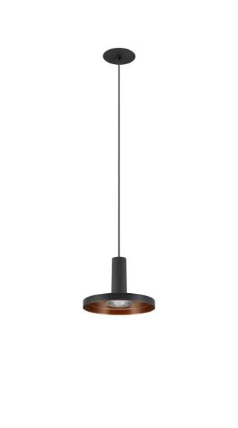 LALU®, Pendelleuchte, Led Base, Einbau, Mix&Match, 150 cm, 9.5 W, 3000 K, PHASE, schwarz