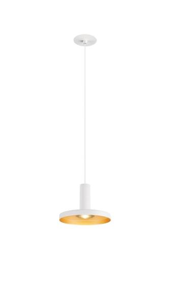 LALU®, Pendelleuchte, Led Base, Einbau, Mix&Match, 150 cm, 9.5 W, 3000 K, PHASE, weiß
