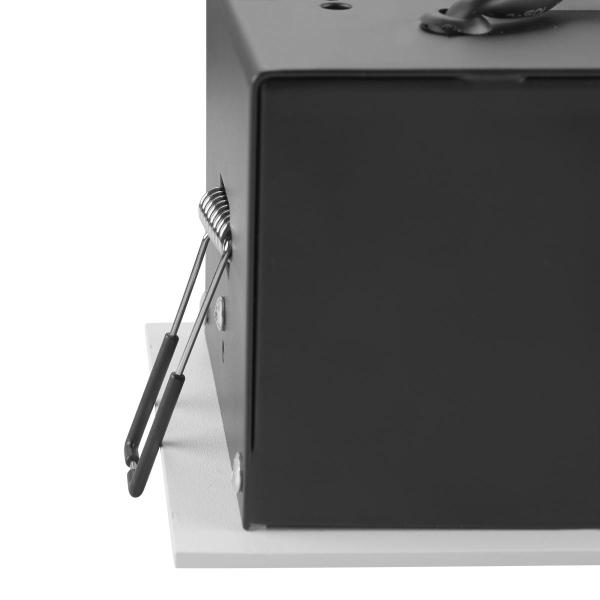 KADUX, Deckeneinbauleuchte, single, 3000 K, 38°, IP 20, quadratisch, weiß