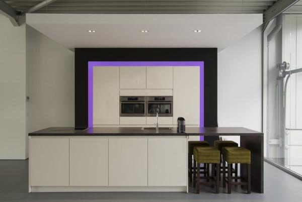 KADUX, Deckeneinbauleuchte, double, 3000 K, 38°, IP 20, quadratisch, weiß