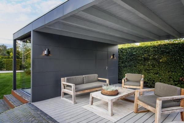 PHOTONI, Wandaufbauleuchte, konisch, 1x max. 13 W, E27, schwarz