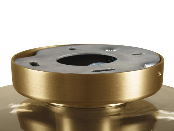 PANTILO ROPE 19, Wand- und Deckenaufbauleuchte, zylindrisch, 1x max. 15 W E27, gold