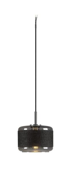 PANTILO ROPE 19, Pendelleuchte, 250 cm, E27, 15 W, silber