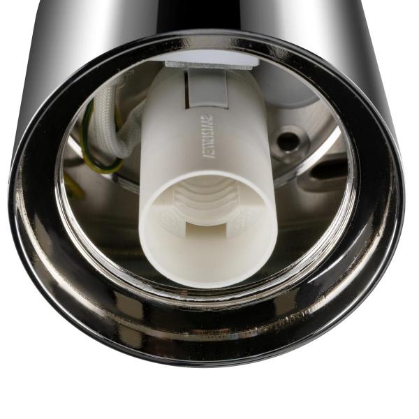 VARYT, Deckenaufbauleuchte, rund, 1x max. 6 W E14, chrom