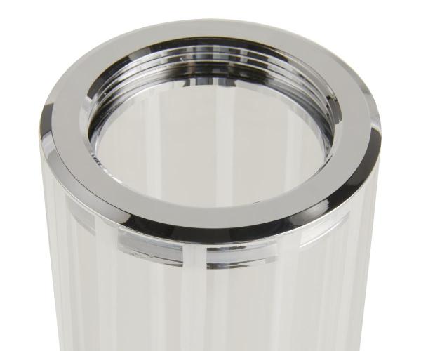 LYGANT double, Wandaufbauleuchte, 3000 K, 11 W, chrom