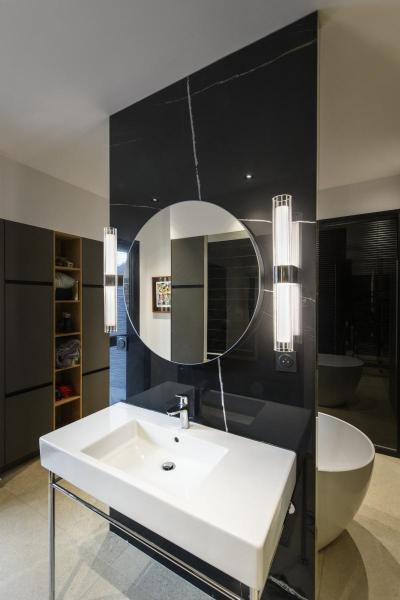 LYGANT double, Wandaufbauleuchte, 3000 K, 11 W, chrom