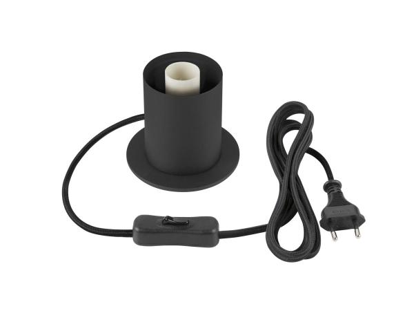 VARYT, Tischleuchte, E14, IP20, schwarz