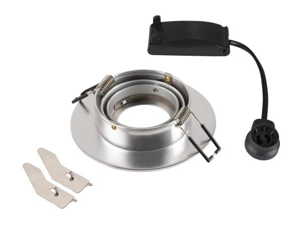 NEW TRIA® 75 XL, Deckeneinbauleuchte, rund, max. 10 W, GU10, aluminium