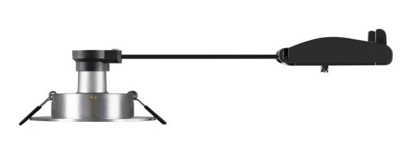 NEW TRIA® 75 XL, Deckeneinbauleuchte, rund, max. 10 W, GU10, aluminium